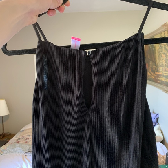 Black flapper flowing dress - Picture 4 of 4